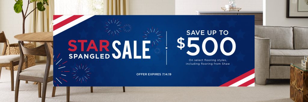 Star spangled sale banner | Carpet Advantage