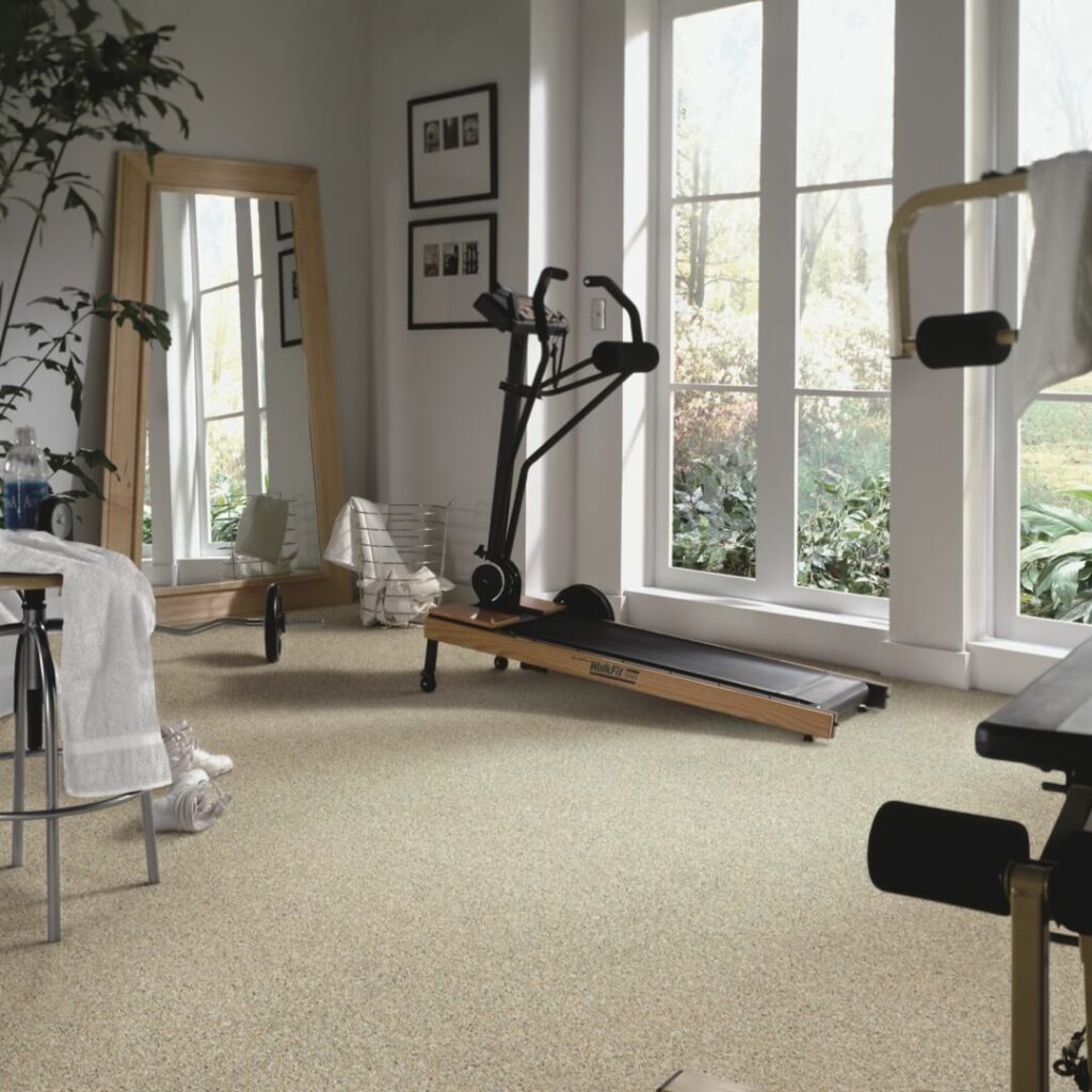 Gym room floor | Carpet Advantage